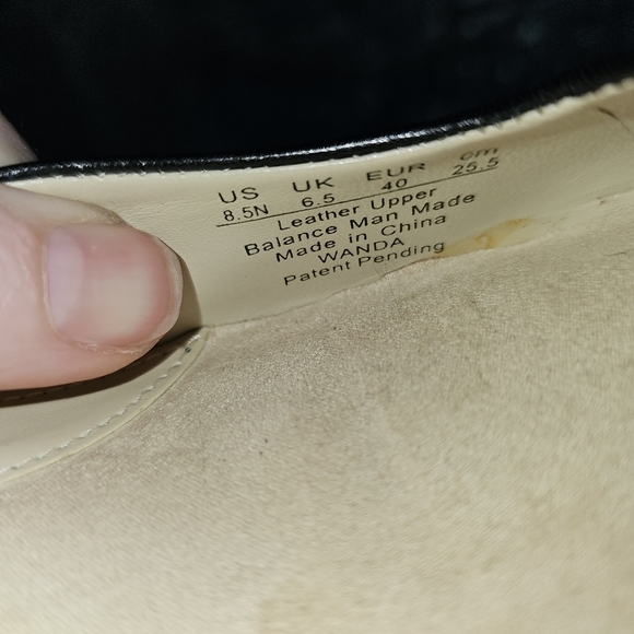 NATURALIZER WANDA GENUINE LEATHER N5 COMFORT BLACK SHOES LOW HEELS 8N - Picture 4 of 6